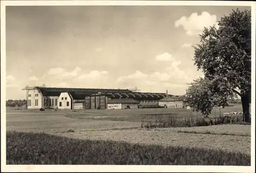 Ak Friedrichshafen am Bodensee, Luftschiffwerft