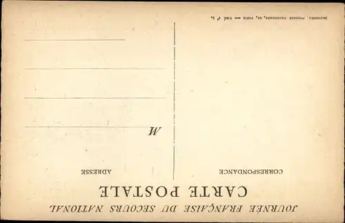 Künstler Ak Weinende Frau mit Kind 1915, Journée Francaise du Secours National