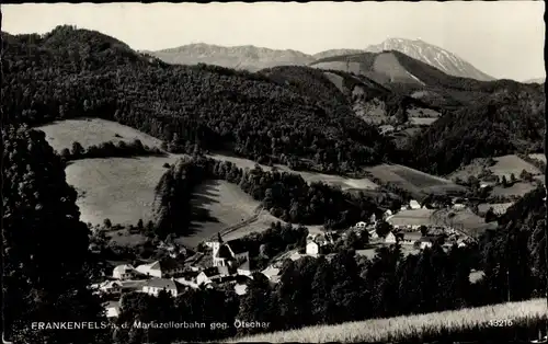 Ak Frankenfels an der Mariazellerbahn in Niederösterreich, Gesamtansicht