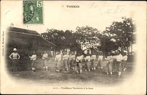 Ak Tonkin Vietnam, Tonkin-Schützen im Boxen