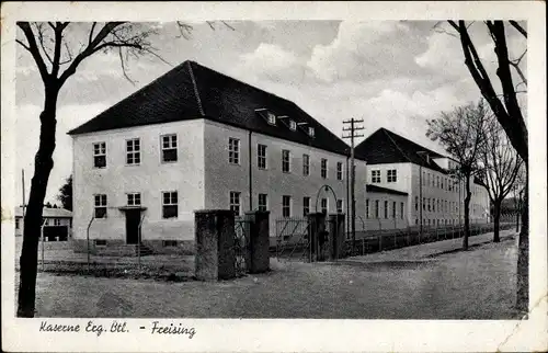 Ak Freising in Oberbayern, Kaserne Erg. Btl.