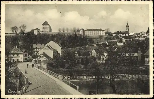 Ak Dachau in Oberbayern, Teilansicht