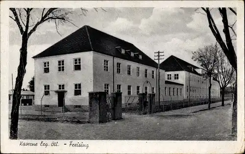 Ak Freising in Oberbayern, Kaserne Erg. Btl.