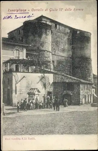 Ak Ronciglione Lazio, Castello di Giulio II della Rovere