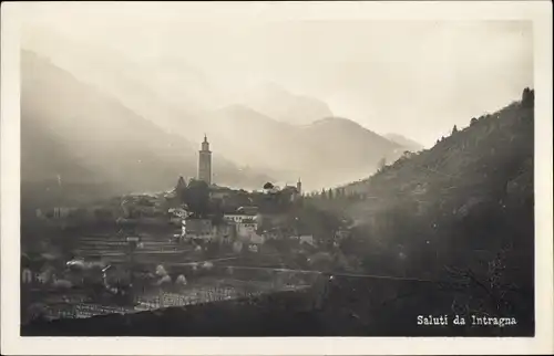 Ak Intragna Centovalli Locarno Kanton Tessin Schweiz, Panorama