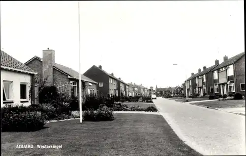 Ak Aduard Groningen Niederlande, Westersingel