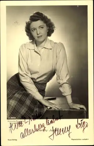 Ak Schauspielerin Jenny Jugo, Portrait, Autogramm