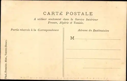 Ak Palästina, Partie in den Ruinen