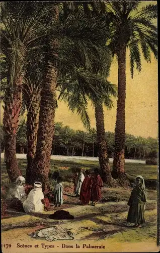 AK-Szenen und -Typen, In der Pyramide, Palmen