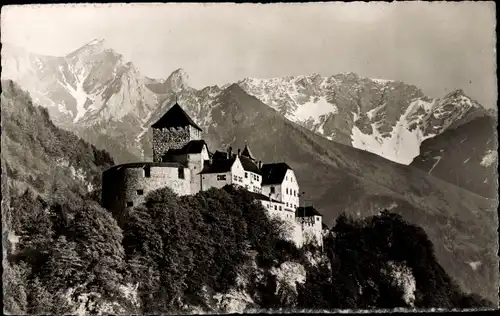 Ak Vaduz Liechtenstein, Schloss