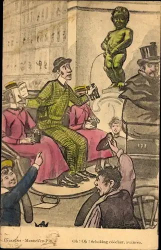 Ak Brüssel Brüssel, Manneken Pis