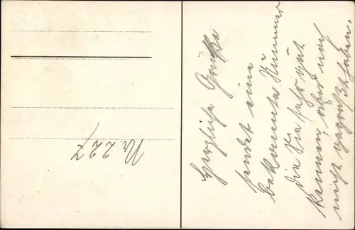 Künstler Ak Deutsches Unterseeboot, U-Boot, Matrosen am Bordgeschütz, Kaiserliche Marine