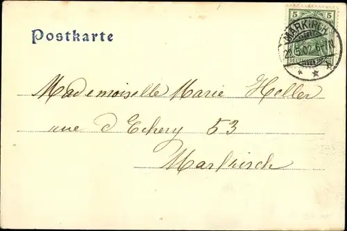 Künstler Ak Orschwiller Orschweiler Elsass Bas Rhin, Ende d. Diktaturparagraphen 1902, Hohkönigsburg