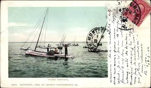 Ak Austernbaggerung