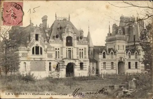 Ak Le Vésinet Yvelines, Chateau de Grandjean