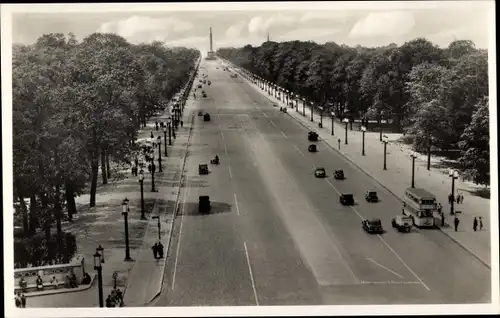 Ak Berlin Tiergarten, Ost West Achse