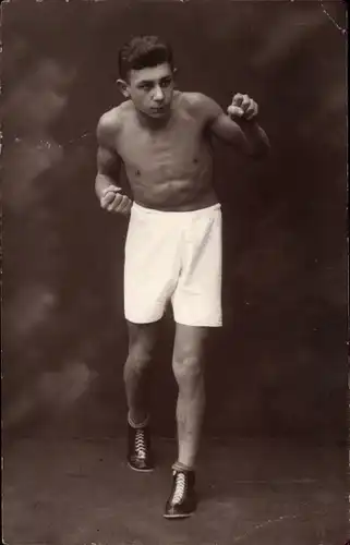 Foto Ak Boxer Ludwig Schütz ?, Portrait 1931, DASV 1891