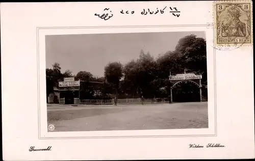 Passepartout Ak Berlin Wilmersdorf Grunewald Schildhorn, Wirtshaus Schildhorn