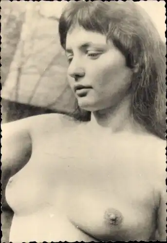 Foto Frauenakt, nackte Frau, Busen, 1950er Jahre