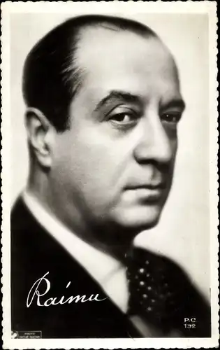 Ak Schauspieler Raimu, Portrait