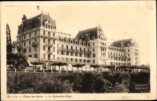 Ak Enghien les Bains Val d'Oise, Le Splendide-Hotel