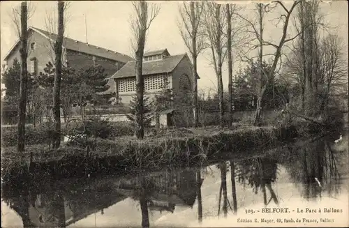Ak Belfort Beffert Beffort Territoire de Belfort, Ballonpark