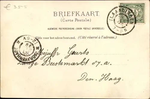 Ak Vlaardingen Südholland, Hafen