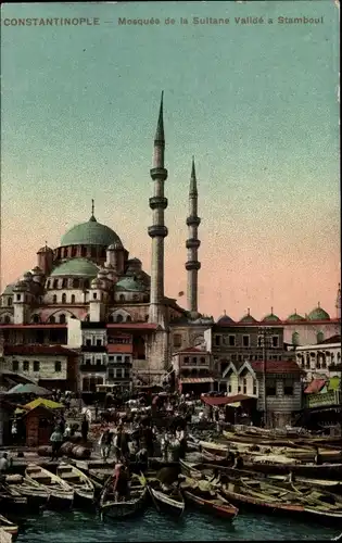 Ak Konstantinopel Istanbul Türkei, Mosquée de la Sultane Validé a Stamboul