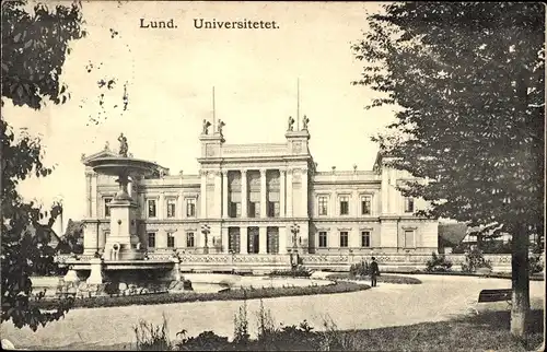 Ak Lund Schweden, Universität