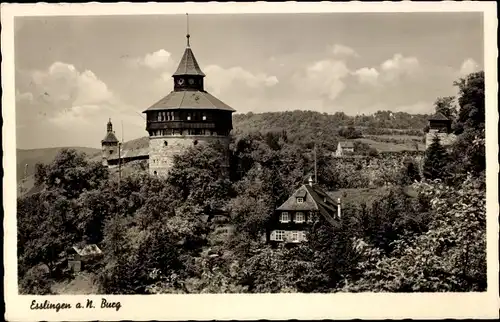 Ak Esslingen am Neckar, Burg, Burgwirtschaft