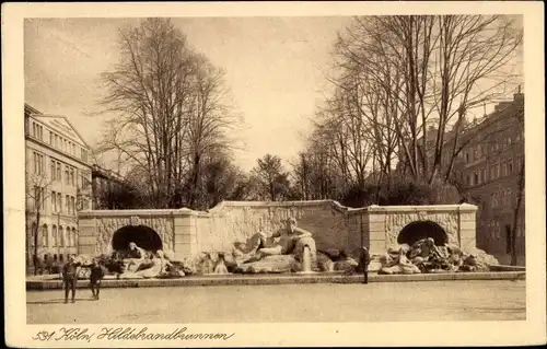 Ak Köln am Rhein, Hildebrandbrunnen