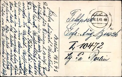 Ak Berlin Tiergarten, Skagerrakplatz, Denkmal