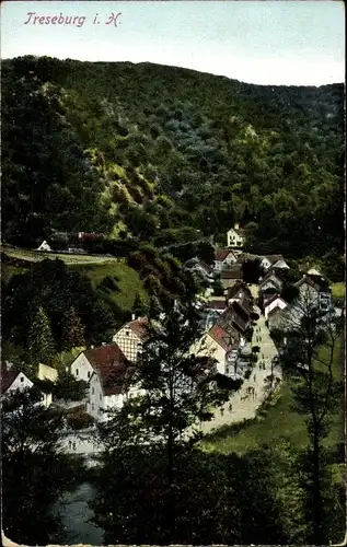 Ak Treseburg Thale im Harz, Ortsansicht