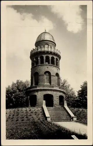Ak Bergen auf der Insel Rügen, Arndtturm auf dem Rugard