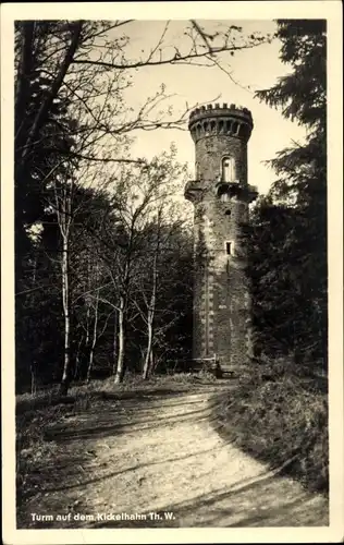 Ak Ilmenau in Thüringen, Kickelhahn, Turm