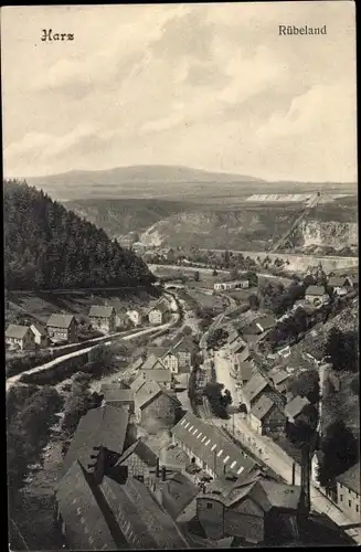 Ak Rübeland Oberharz am Brocken, Gesamtansicht