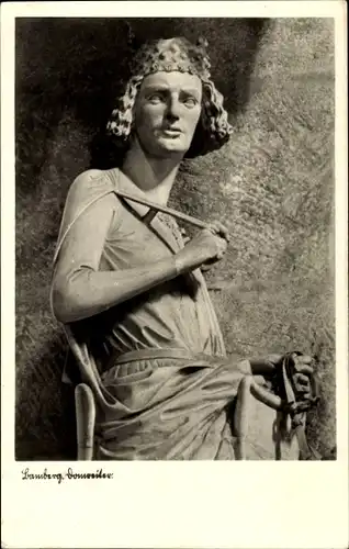 Ak Bamberg in Oberfranken, Domreiter