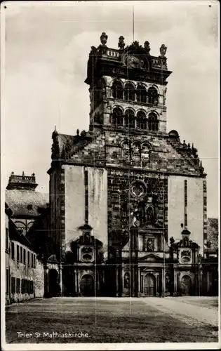 Ak Trier an der Mosel, St. Matthiaskirche
