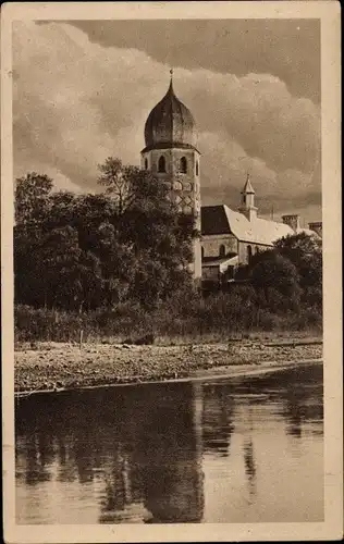 Ak Frauenchiemsee Fraueninsel Chiemsee Oberbayern, Kloster Frauenwörth