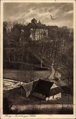 Ak Bad Iburg am Teutoburger Wald, Teilansicht