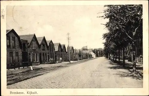 Ak Breskens Sluis Zeeland Niederlande, Kijkuit