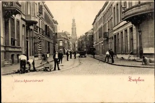 Ak Zutphen Gelderland, Morschpoortstraat