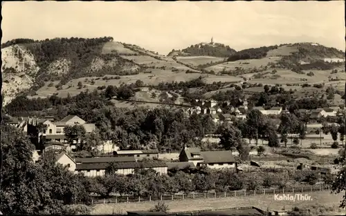 Ak Kahla in Thüringen, Gesamtansicht