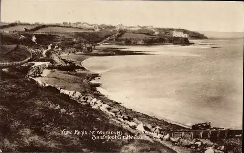 Ak Wyke Regis Dorset England, Sandsfoot Castle Sands