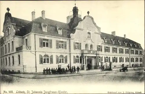 Ak Hansestadt Lübeck, St. Johannis Jungfrauen Kloster