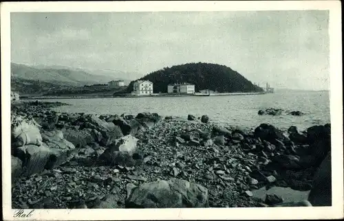 Ak Rab Kroatien, Teilansicht