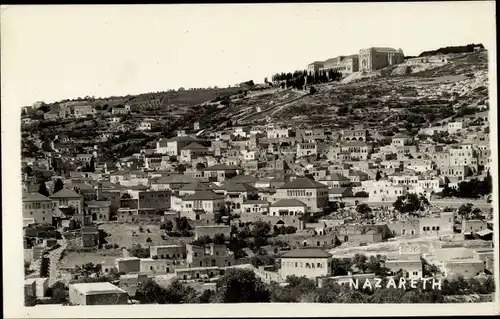 Foto Nazaret Nazareth Israel, Gesamtansicht