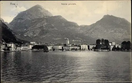 Ak Riva del Garda Trentino, Veduta generale