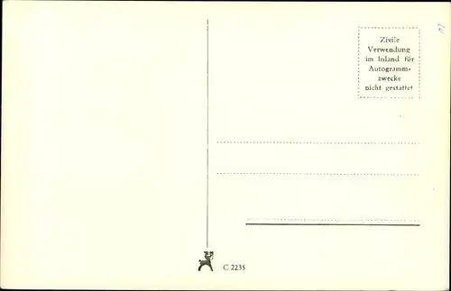 Ak Schauspielerin Margit Symo, Portrait mit Hut und Schleier, Autogramm