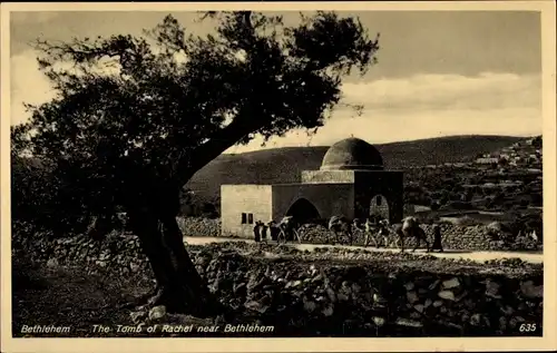 Ak Bethlehem Palästina, The Tomb of Rachel